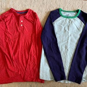 Boys long sleeve shirts